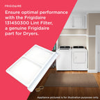 Frigidaire 131450300 Lint Filter for Dryers, White