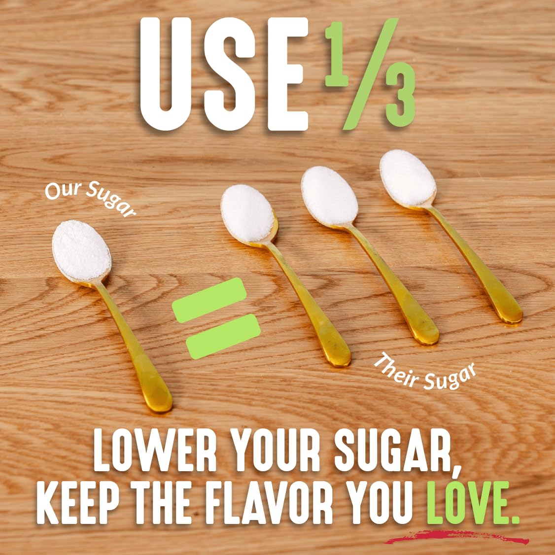 Cane Sugar with Monk Fruit Sweetener, Reduced Sugar Cane, 3 lb