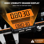 HARDELL Digital Caliper 6" USB-C – Anti-Glare Orange Screen(No Backlight)