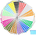 Pack of 2400 3/4" Round Color Coding Circle Dot Sticker Labels