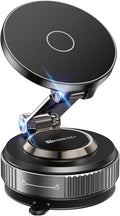Magnetic Phone Holder for Car 2026 Heavy Duty Model 360° Adjustable Vacuum Suction Car Magsafe Phone Mount Cell Phone