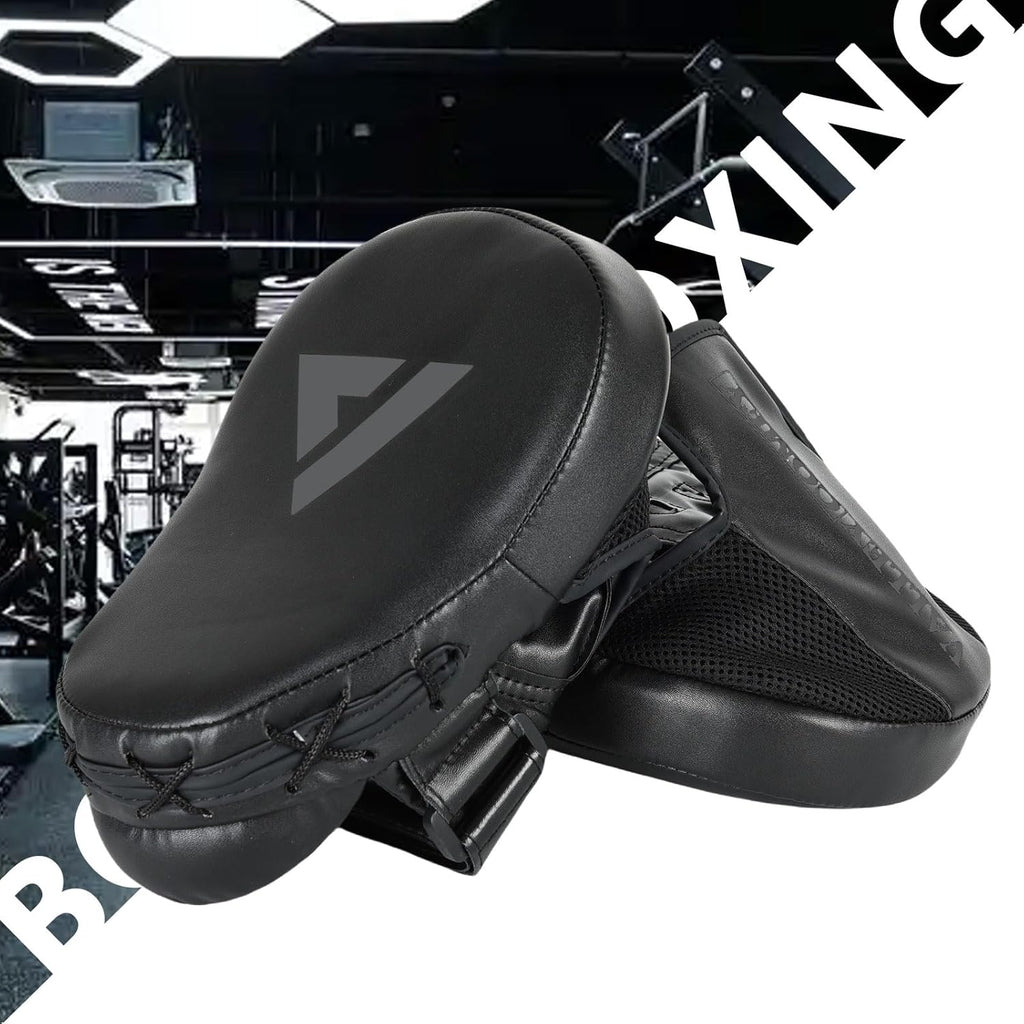 Boxing Pads Punching Mitts for Training,Muay Thai,Martial Arts | Curved Focus Punch Mitts