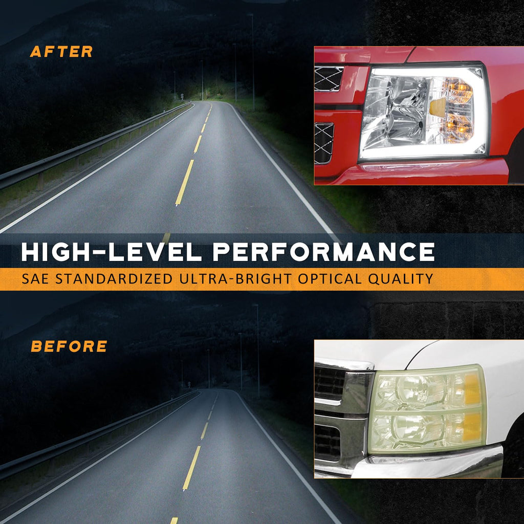 LED Headlights for 2007-2013 Chevy Silverado