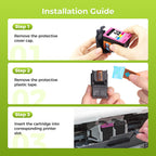 64XL Ink Cartridge HP64 Replacement for HP 64 Color Ink Cartridges 2-Pack