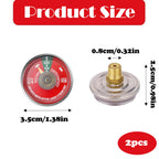 2PCS 100 Psi Water Fire Extinguisher Gauge