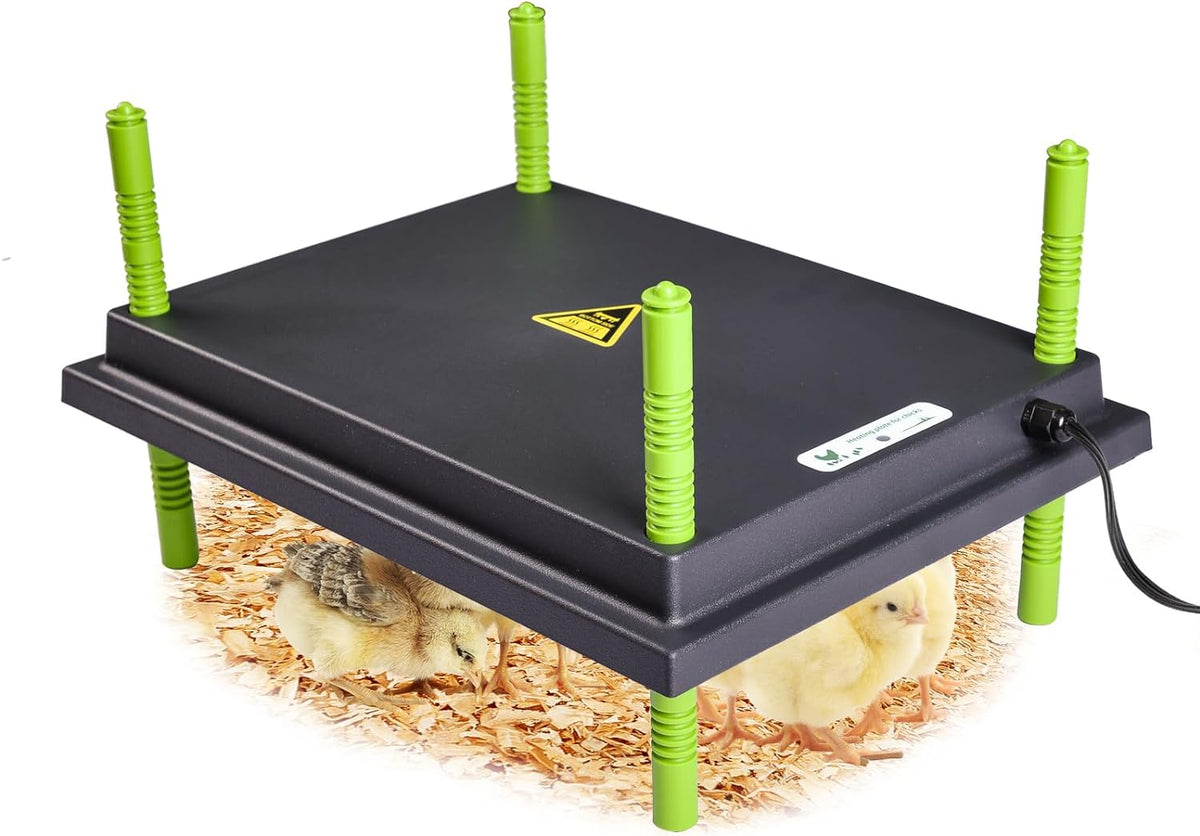 Brooder Heat Plate 12 X 16” Chick Heating Plate Warm Up to 30 Chicks