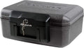 Fireproof Safe with Key Lock, Chest Lock Box for Home or Travel Secures Money, Documents, 0.18 Cubic Feet, 6.1 x 14.3