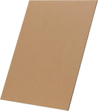 80 PCS Corrugated Cardboard Sheets,8.5x11 In Flat Cardboard Board