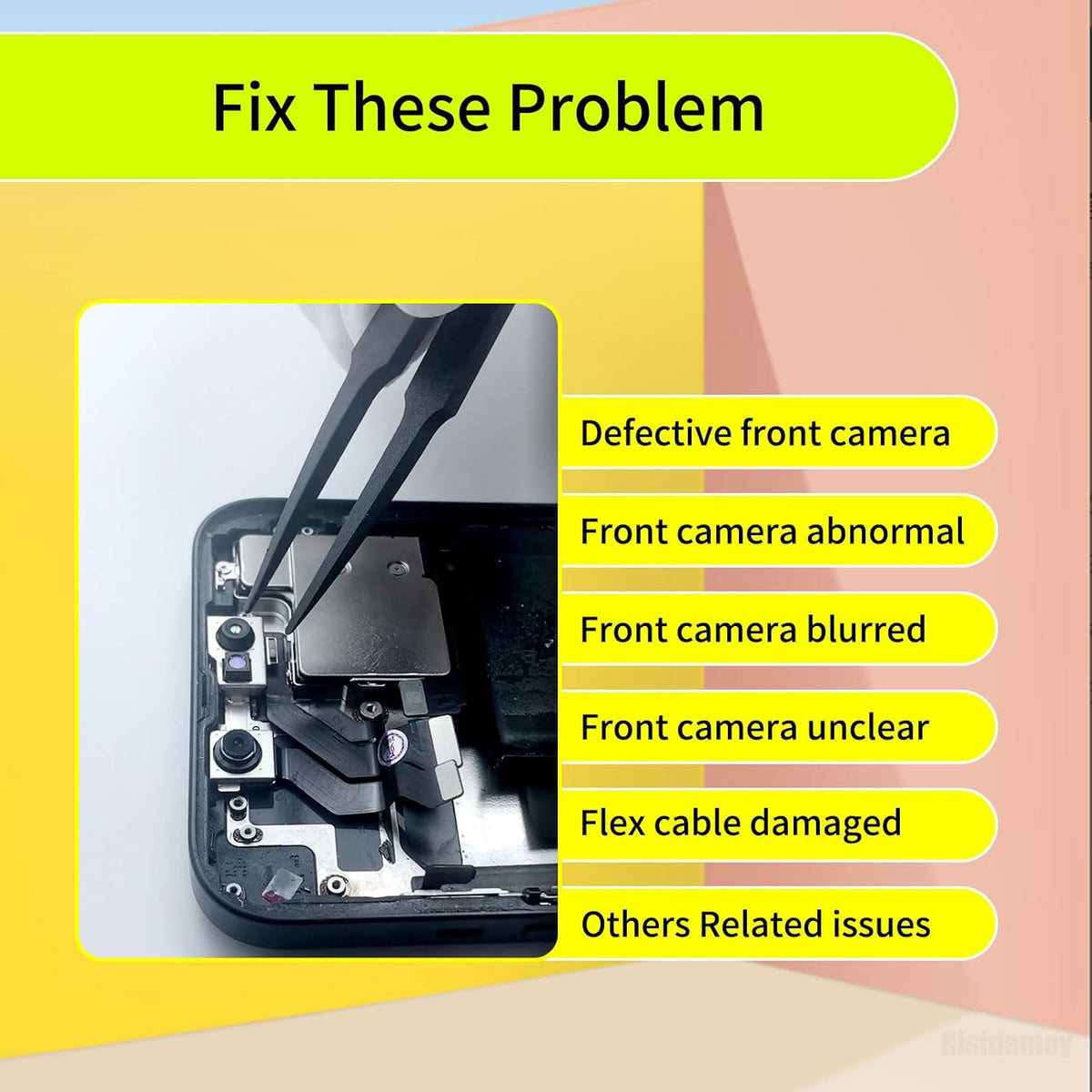 Front Camera Replacement for iPhone 12 Pro Max 12MP