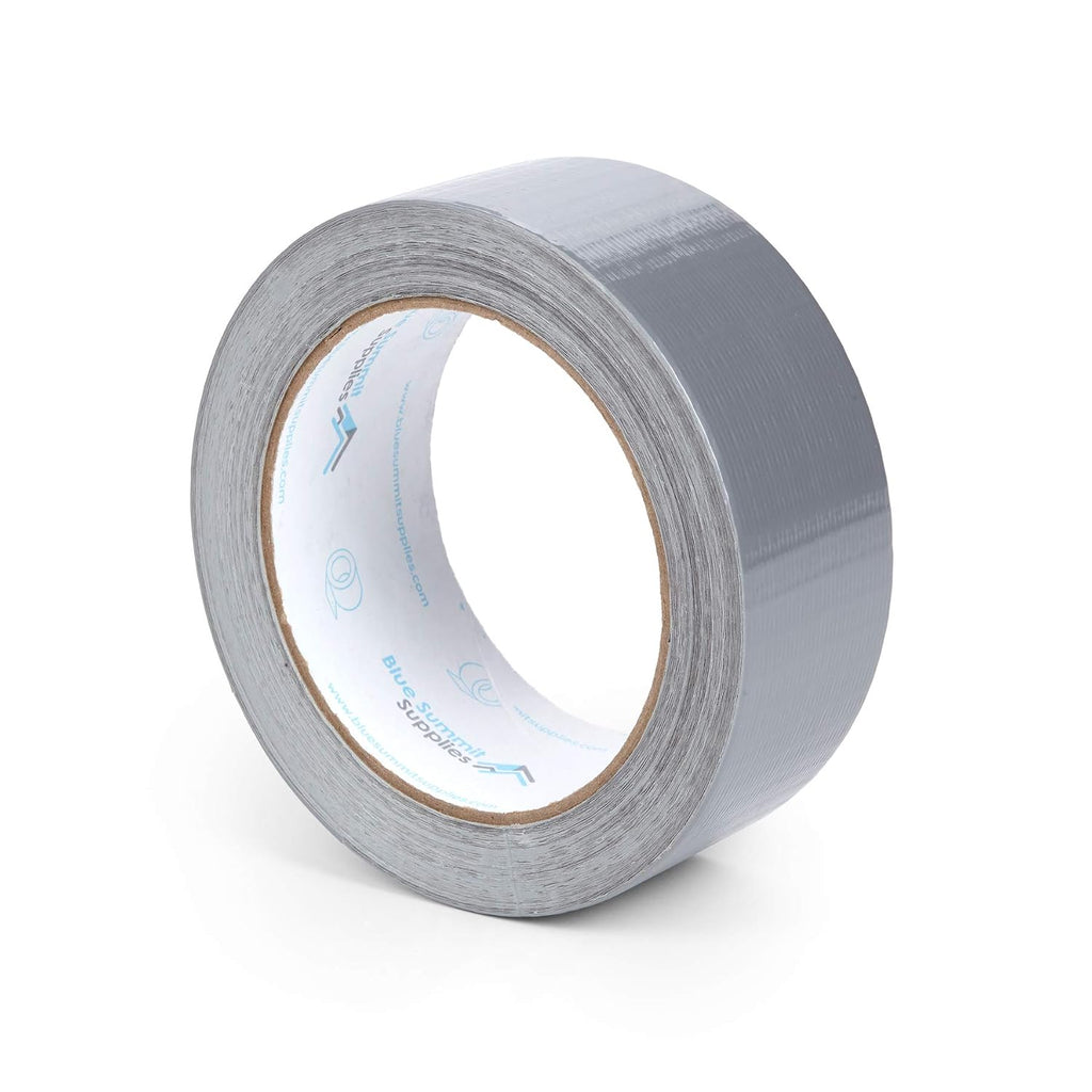 6 Pack Duct Tape Multi Pack, Tear by Hand Design, Silver, Strong 7mil Thickness, Commercial Grade Strength, 30 Yard