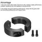 MECCANIXITY Shaft Collar 1 1/8" Bore Double Split Clamping Collar
