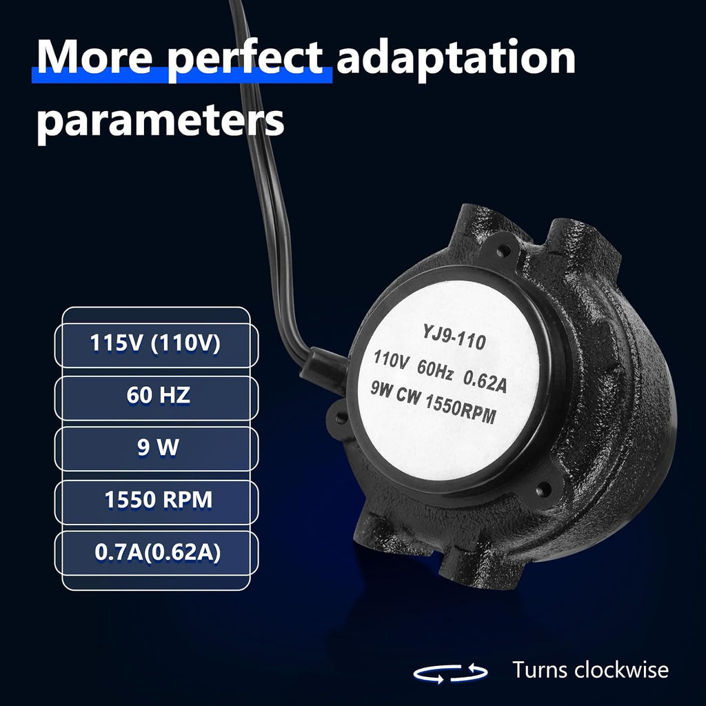 SP-B9HS16 Condenser Fan Motors, 800402 Motor, 9 W Condenser Motor