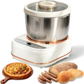 7.4QT Electric Dough Mixer with Ferment Function, Large Capacity Dough Maker Machine, 304 Stainless Steel