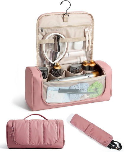 Hair Tool Organizer Travel Bag Compatible with Dyson Airwrap,Shark Hair Dryer, Wide-open Dyson Case with Heat