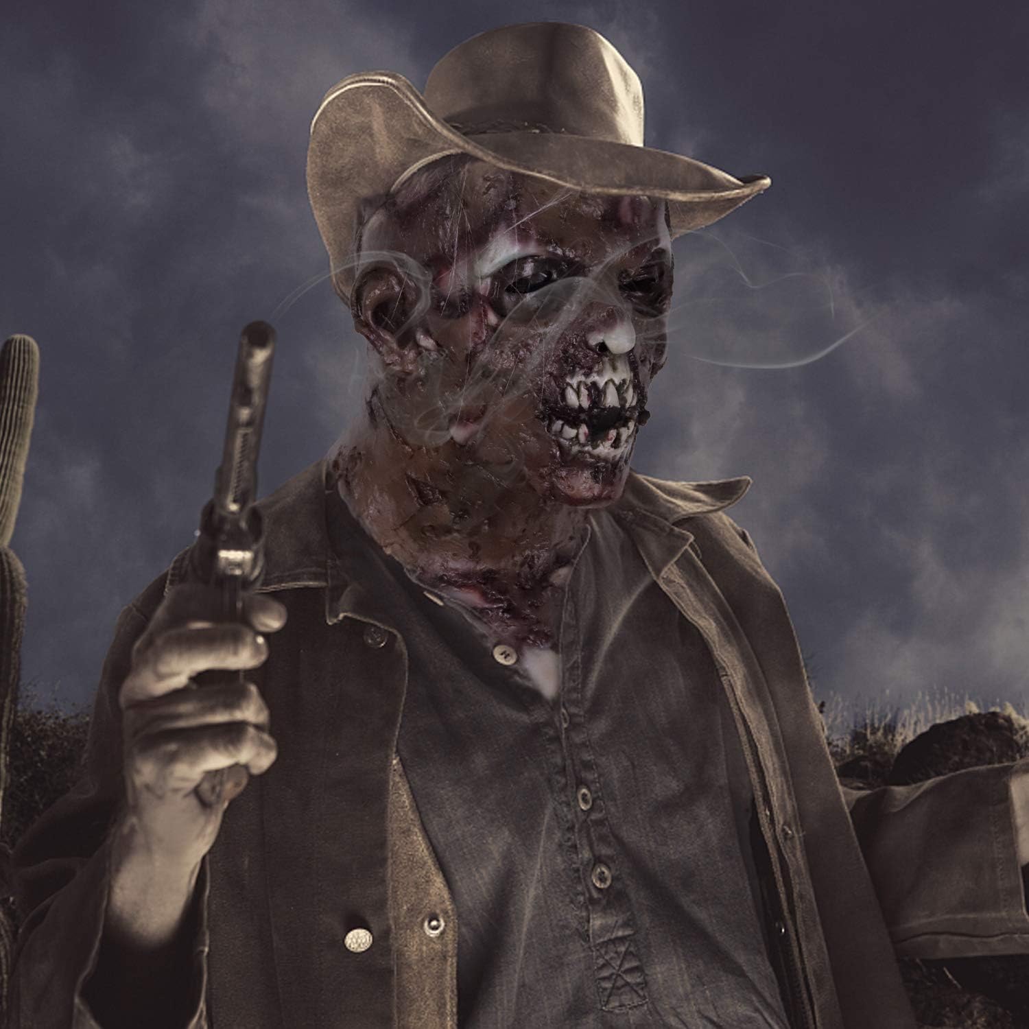 Scary Walking Dead Zombie Head Mask for Adult Vampire Mask Latex Creepy Halloween Costume Horror Decoration Props.