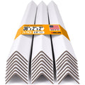 36" x 2" x 2" Reinforced Cardboard Edge Protectors, Pack of 24