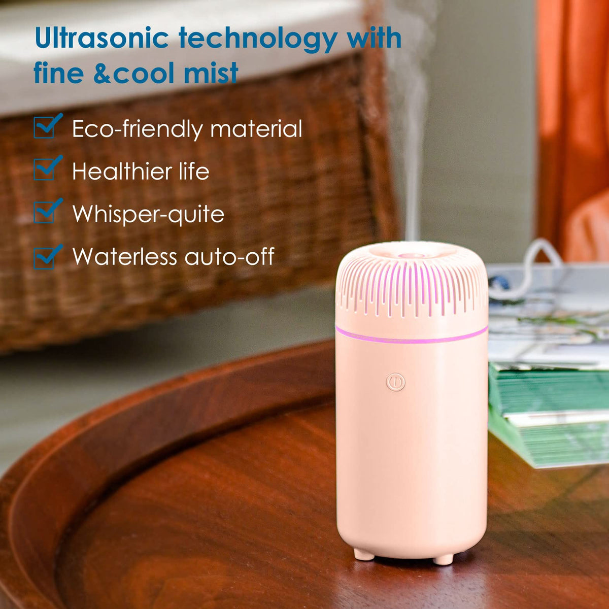 Car Diffuser Humidifier USB Aromatherapy Essential Oil Diffuser