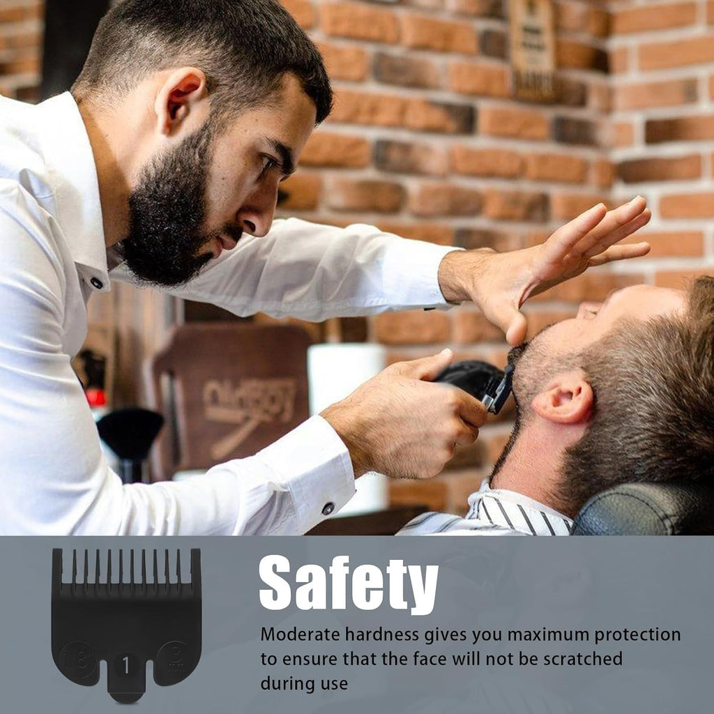For Wahl #1 Guide Comb Attachment 1/8" (3.0 mm), Clipper Guard Replacement | 1/8" Professional Trimmer Guards set for