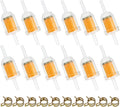 (12-Pack) Inline Fuel Filter for Lawn Mower, Small Engine