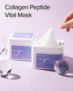 Collagen Peptide Daily Sheet Mask, 30 Sheets Pull-Out Case
