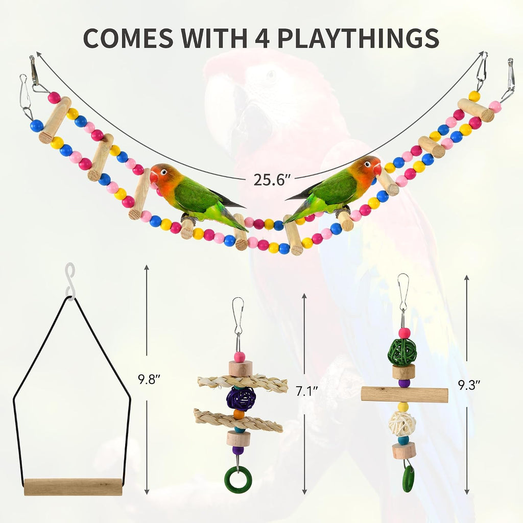 62 inch Metal Bird Cage, Large Parakeet Cages | Bird Cage for Parrot, Cockatiel, Lovebird, Pigeon with Roof Top