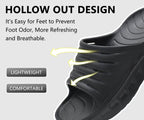 Mens Sport Recovery Sandals Arch Support Plantar Fasciitis Slides