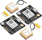 Deegoo-FPV NEO-6M GPS Modules with Antennas, 2-Pack