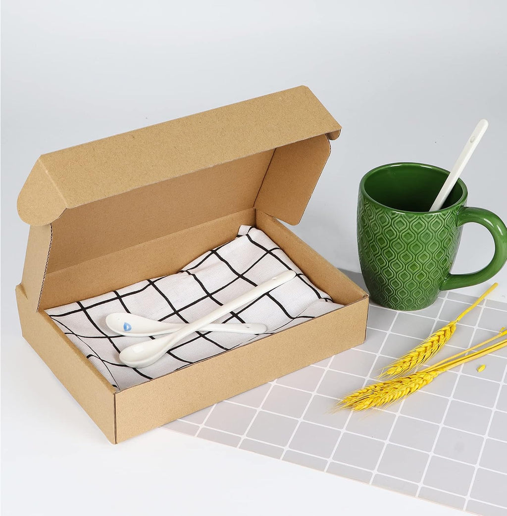 25 Pack 9x6x2 inch Small Shipping Boxes, Brown Mailing Boxes