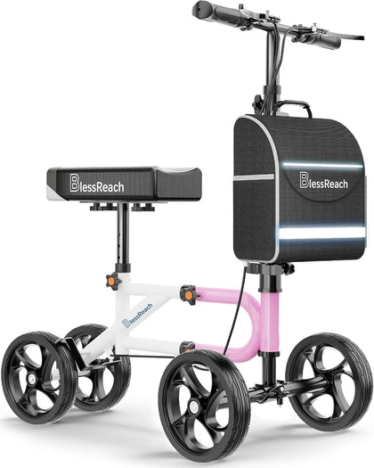 Lightweight Knee Scooter for Adults for Foot Injuries,Knee Pad