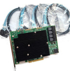 LSI 9300-16i SAS3008 Host Bus HBA Adapter with4*8643-SATA Cables