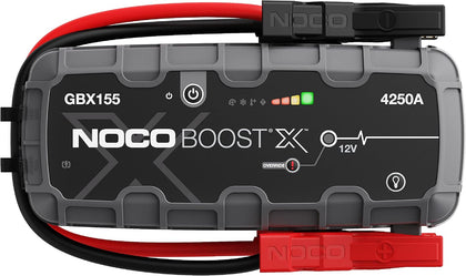 Boost X GBX155: 4250A UltraSafe Jump Starter – 12V Lithium Battery Booster Pack, Portable Jump Box, Power Bank &
