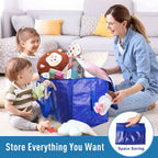 Moving Bags Heavy Duty Extra Large Cube Storage Tote for Space Saving, Traveling Organizer, with Zippers & Strong