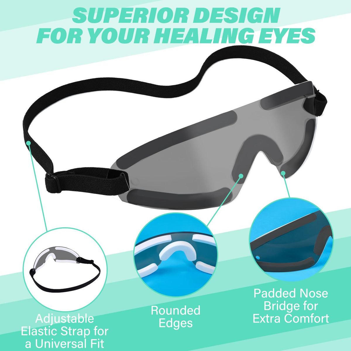 Eye Shield Grey Eye Shield for Sleeping Protective Goggles