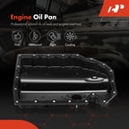 A-Premium Lower Engine Oil Pan Sump with Drain Plug