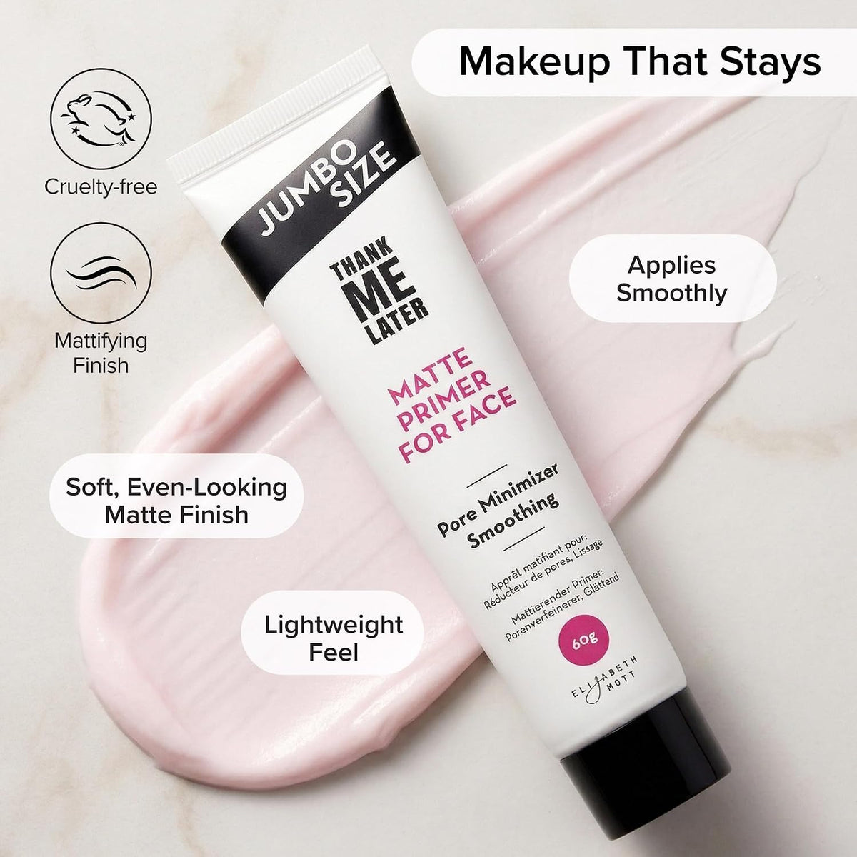 Thank Me Later Pore Minimizer Face Primer, Jumbo Size 60g