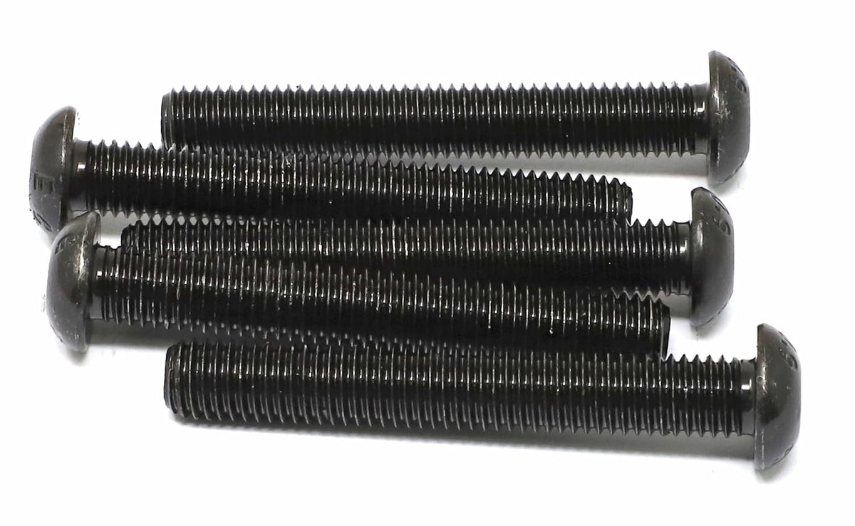iexcell 5 Pcs M10 x 70mm Thread Pitch 1.5 mm Alloy Steel 10.9 Grade Hex Socket Button Head Cap Screws Bolts Kit, Black Oxide Finish