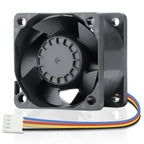 Wathai 40mm PWM Server Fan 12V 4 Pin CPU Static Pressure Fan Dual Ball