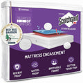 Bed Bug Mattress Cover Queen, Mattress Protector, Fits 13-15 Inch | Lab-Tested Bed Bug Barrier, Dust Mite Proof