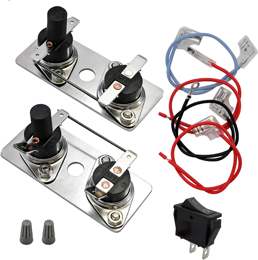 232306 & 232282 RV Thermostat Water Heater Limit Switch Kit 12V & 120V