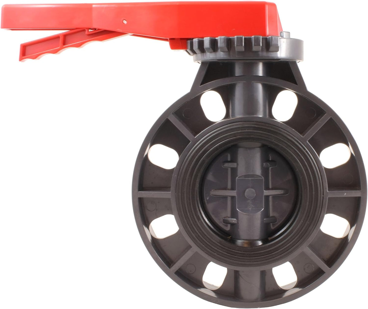 URA WATER - PVC Butterfly valve 4" - EPDM Seals