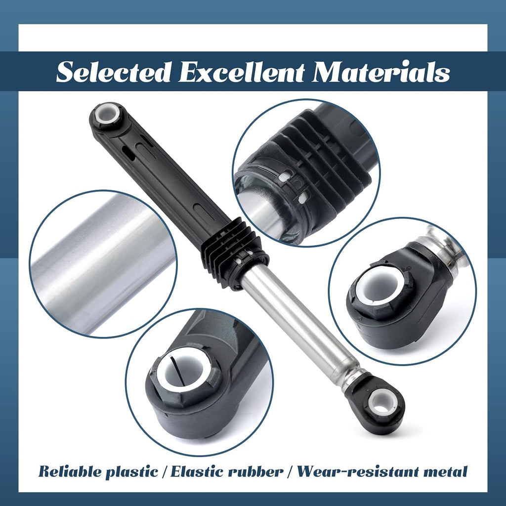 3Pcs Washer Shock Absorbers Kit Compatible with LG WM2487HRM WM2487HWMA WM2233HW WM2487HRMA WM2487HWM WM2688HNMA WM3431HS WM2455HW WM2455HG WM2233HD WM2688HWMA CW2079CWD Washing Machine