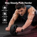 Ab Roller Wheel - Ab Workout Equipment for Abdominal & Core Strength Training, Home Gym Fitness Equipment for Men Women