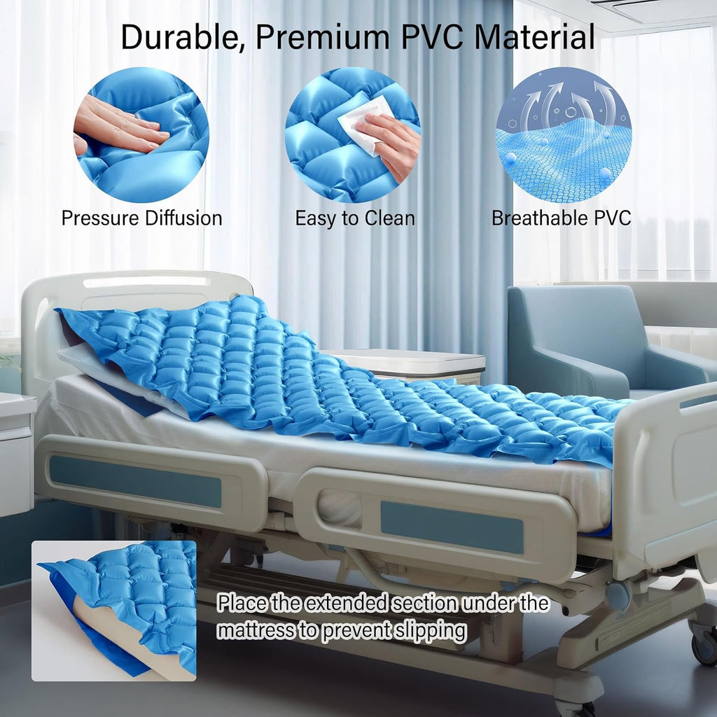 Alternating Pressure Mattress with Electric Quiet Pump, Pressure Sore Pad