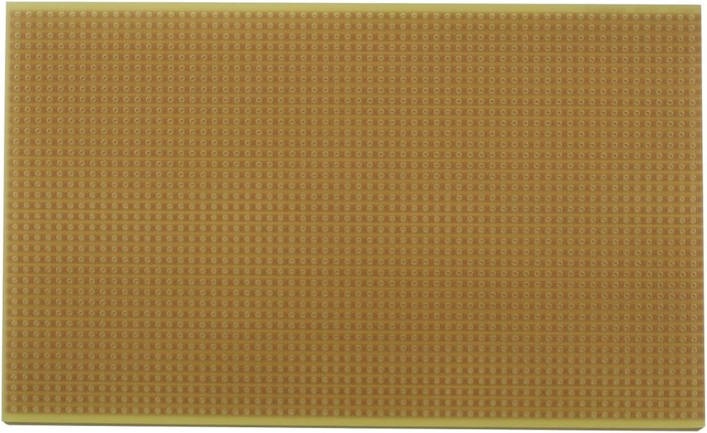 ST3U StripBoard-3U, Uncut Strips, 1 Sided PCB, 3.94 x 6.30 in (100 x 160 mm)