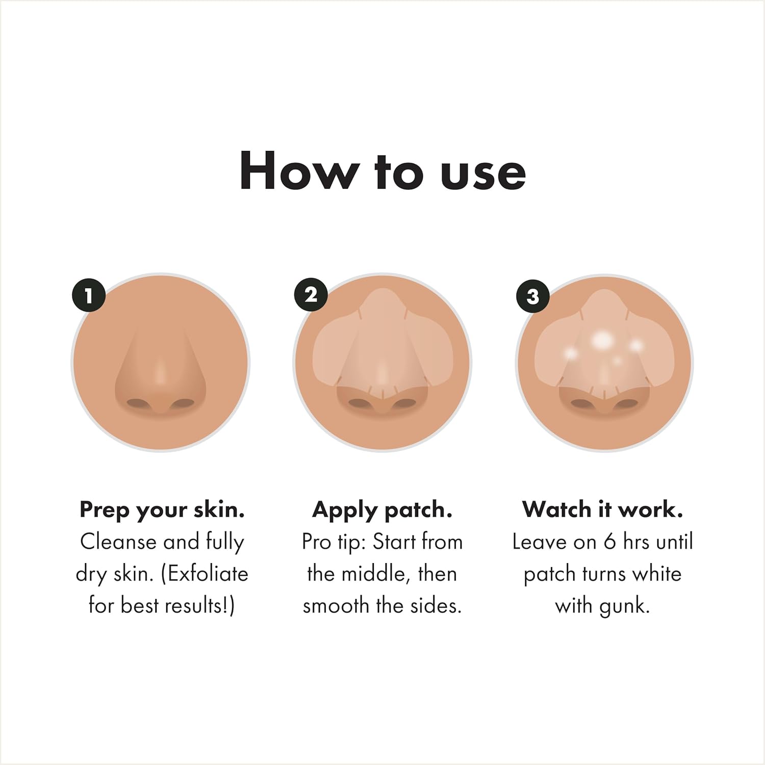 Hero Cosmetics Nose Large Hydrocolloid Pore Strips, 10 Ct | Pimple Patches for Overnight, Dermatologist Approved