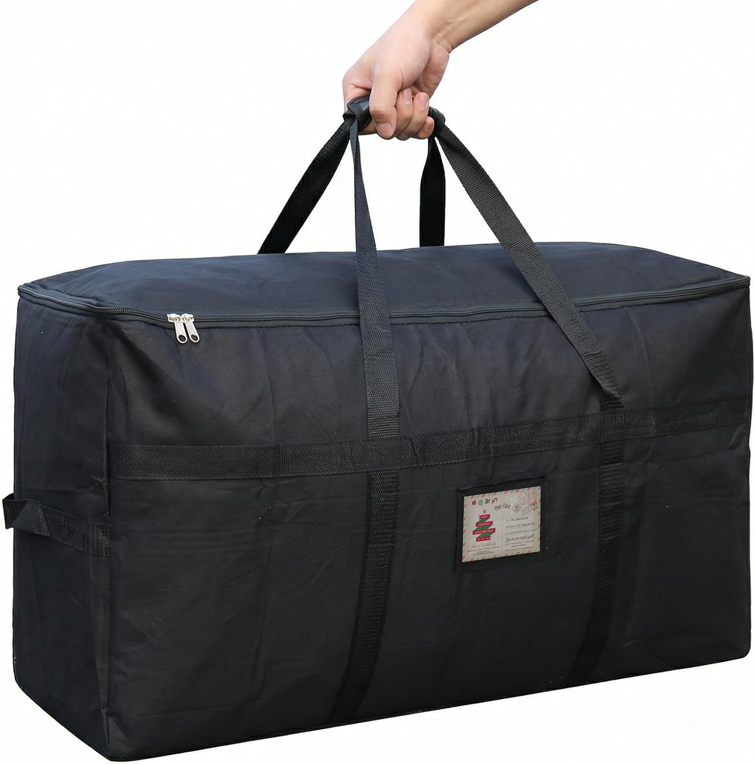 Christmas Tree Storage Bag 4 FT Heavy Duty Storage Tote | Waterproof Christmas tree storage bag (32×12×16in) Dual
