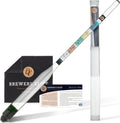 Hydrometer for Home Brew Beer, Wine, Mead and Kombucha - Deluxe Triple Scale Set with Hardcase and Cloth - Specific