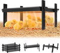 15" x 12.6" Large Chicks Brooder Heater for 20 Chicks - 49W Height & Angle Adjustable Chick Brooder Heating Plate