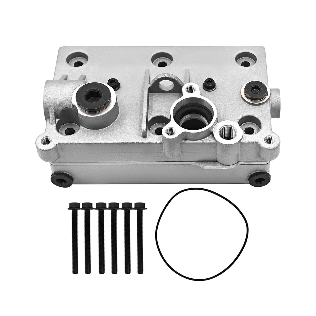 Looklardy Air Brake Compressor Cylinder Head Fit for Volvo D13 Engine