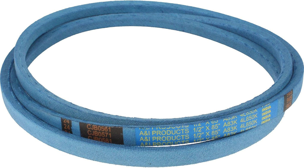 A&I A83K Premium Kevlar V-Belt - 1/2" Top Width, 85" Outside Circumference